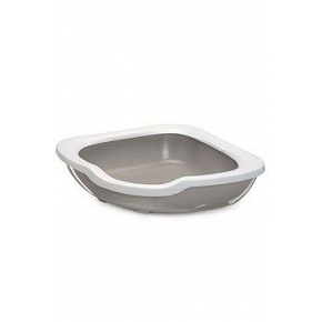 WC macska sarok magas peremmel bézs 51x51x15,5cm WC macska sarok magas peremmel bézs 51x51x15,5cm