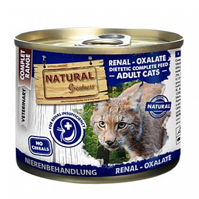 Natural Greatness RENAL OXALATE állatorvosi diéta, macska konzerv 200g