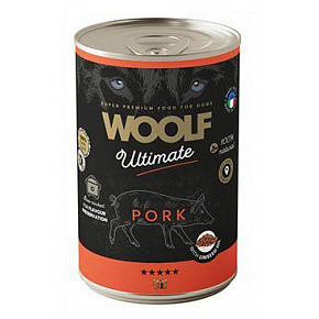 WOOLF Ultimate DogFood konz. Sertéshús 400g