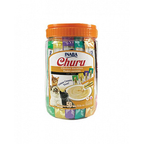 Treats Inaba Churu macska Kura 5 ízben 50 tubus 700 g