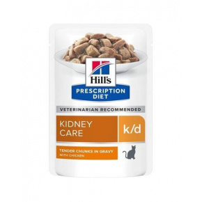 HILLS Diet Feline k/d CAPSICLE Csirke ÚJ 12x85 g