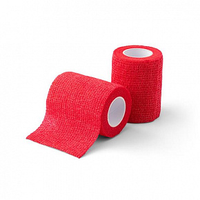 KRUUSE Vet-Flex kötés piros, 7,5 cm x 4,5 m, 10 db KRUUSE Vet-Flex kötés piros, 7,5 cm x 4,5 m, 10 db