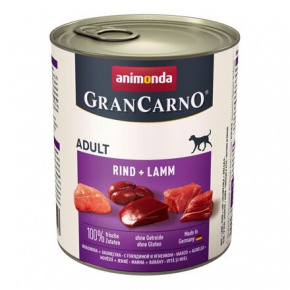 GRANCARNO Adult - marha, bárány 800g