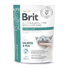 Brit VD Cat GF Care Sterilizált 400g