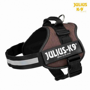 Julius-K9 power hám Baby 2/XS-S 33-45 cm, kávébarna - ELADÓ