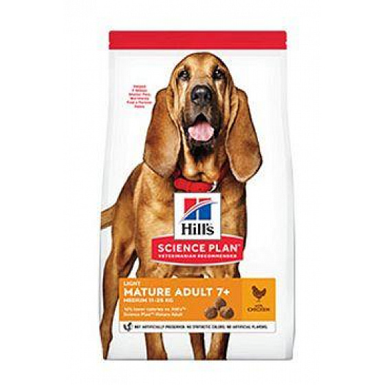 Hill konzervdoboza. SP Érett felnőtt 7+ Light Med.Csirke 14kg
