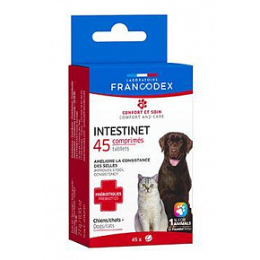 Francodex Intestinet kutyák és macskák számára 45 tbl