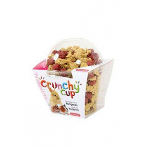 CRUNCHYCUP rágcsáló csemege sárgarépa/cékla 130g Zolux