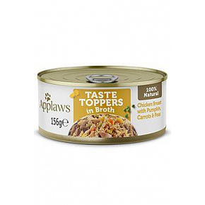 Applaws Dog konz. Toppers Broth csirke zöldségekkel 156g