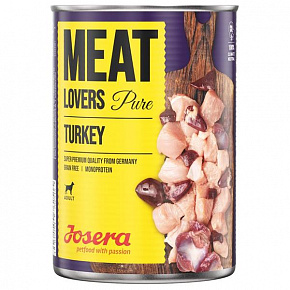 Josera konzerv Dog Meat Lovers pulyka 800 g Josera konzerv Dog Meat Lovers pulyka 800 g