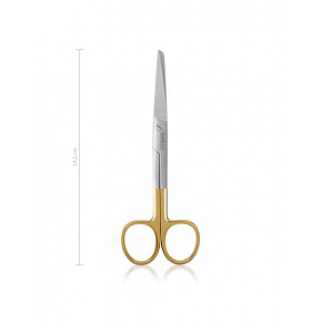 Nožnice chirurgické, zahnuté TC 145 mm