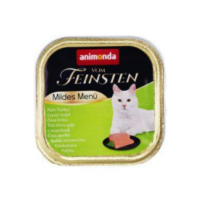 Animonda pástétom kasztráltaknak - pulyka macska 100g