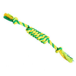 Knot HipHop pamut henger 2 kanóccal 38 cm / 100 g lime zöld