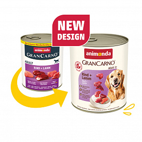 GRANCARNO Adult - marha, bárány 800g