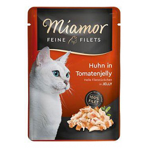 Miamor Cat Filet zsebcsirke + paradicsom zselében 100g Miamor Cat Filet zsebcsirke + paradicsom zselében 100g
