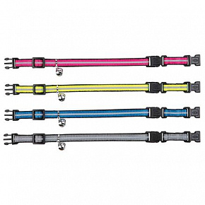 Fényvisszaverő macskanyakörv, két csattal az extra biztonság érdekében Fényvisszaverő macskanyakörv, két csattal az extra biztonság érdekében