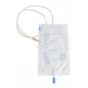 Vizeletgyűjtő zsák 750ml Foley adapter 1 db KRUUSE