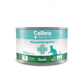 Calibra VD Cat konz. Hypoallergenic Duck 200g Calibra VD Cat konz. Hypoallergenic Duck 200g