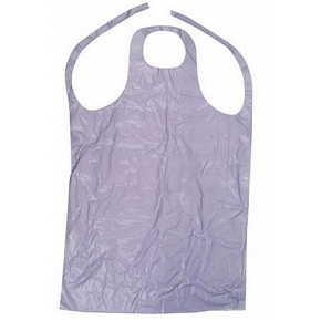 Egyszer használatos kötény fehér 130 cm