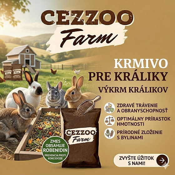 Cezzoo Farm nyúl takarmány hizlalásra 25kg