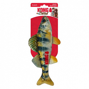 Kong Dog Wild Shieldz Perch úszó poliészter hal játék M