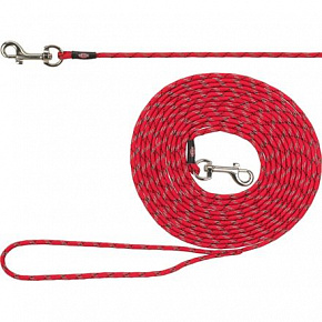 JUNIOR nyomkövető póráz kölyökkutyáknak, XXS-XS: 4m/o 4 mm, piros JUNIOR nyomkövető póráz kölyökkutyáknak, XXS-XS: 4m/o 4 mm, piros