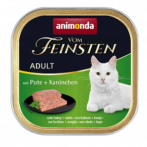 ANIMONDA pate ADULT - pulyka, nyúl macskáknak 100g