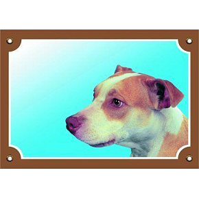 Színes jel Figyelem kutya, Pitbullterrier, Pitbullterrier Színes jel Figyelem kutya, Pitbullterrier, Pitbullterrier