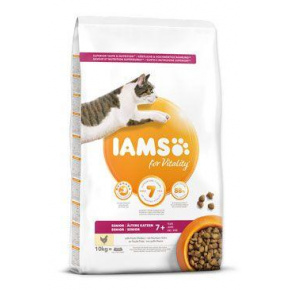 Iams Cat Senior Csirke 10kg