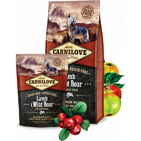 Carnilove Kutya Bárány és Vaddisznó felnőtteknek 4kg