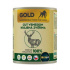 IRONpet Gold Dog konz. Szarvashús vágott izom 800g