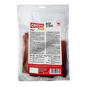 CARODO Dog jutalomfalat. Marhahús csíkok 250g