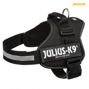 Julius-K9 hám 2/L-XL 71-96 cm/50 mm, - fekete