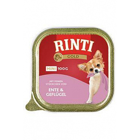 Rinti Dog Gold Mini kád kacsa+baromfi 100g Rinti Dog Gold Mini kád kacsa+baromfi 100g