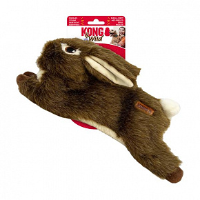Kong Dog Wild Low Stuff Rabbit nyúl játék sípolóval M EU poliészter