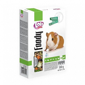 LOLO BASIC teljes értékű eledel tengerimalacoknak 500 g-os dobozban