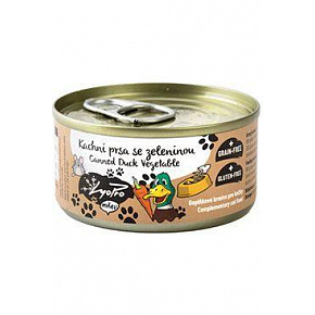 Lyopro Cat konz. Kacsamell zöldségekkel 85g