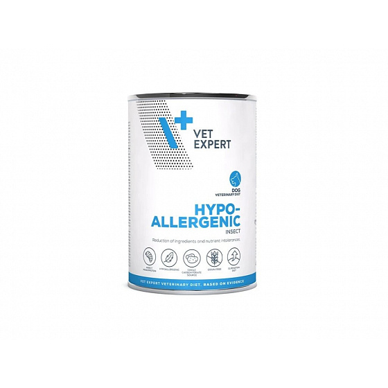 Vetexpert VD 4T Hypoallergenic insect dog konz. 400g