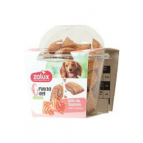 CRUNCHY Lazac Kutyacsemege 75g Zolux