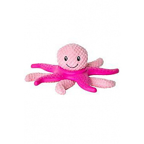 Játék kutya OCTOPUS & STARFISH plüss, TPR rózsaszín.27cm Kiwi