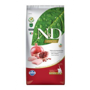 N&D PRIME MACSKA KÖLYÖK Csirke & Gránátalma 5kg