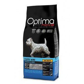 Optima Nova Dog Puppy Mini Csirke&Rizs 2kg