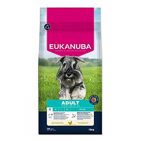 Eukanuba Dog Adult Small friss csirkében gazdag 15kg