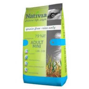 Nativia Dog Adult Mini kacsa&rizs 3kg