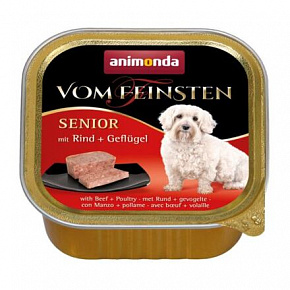 ANIMONDA pate SENIOR - marhahús, csirke kutyáknak 150g ANIMONDA pate SENIOR - marhahús, csirke kutyáknak 150g
