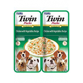 Churu Dog Twin Packs Chick&Veg. in Broth 2x40g Churu Dog Twin Packs Chick&Veg. in Broth 2x40g