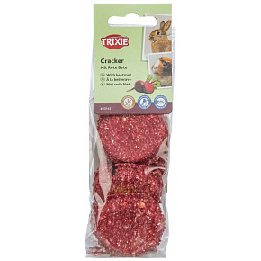 Cracker, sušenky pro hlodavce s červenou řepou, ø 4 cm / 150 g