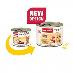 ANIMONDA konzerv CARNY Cica - baromfi koktél 200g