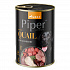 NEW PIPER fürjjel és áfonyával, kutyakonzerv 400 g