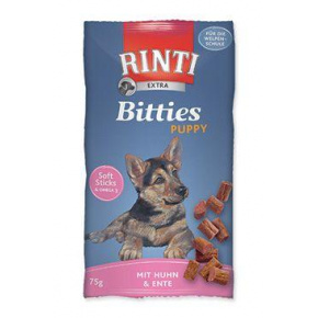 Rinti Dog Extra Bits Puppy csirke + Kahn 75g